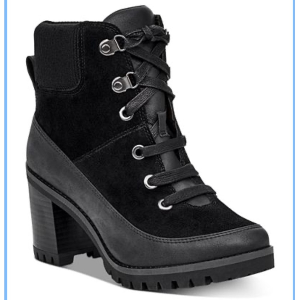 SOLD!!!!!  NEW Ugg Redwood Lace Up Waterproof Booties, 8